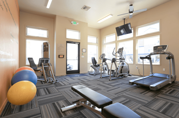 Access controlled 24/7 fitness center